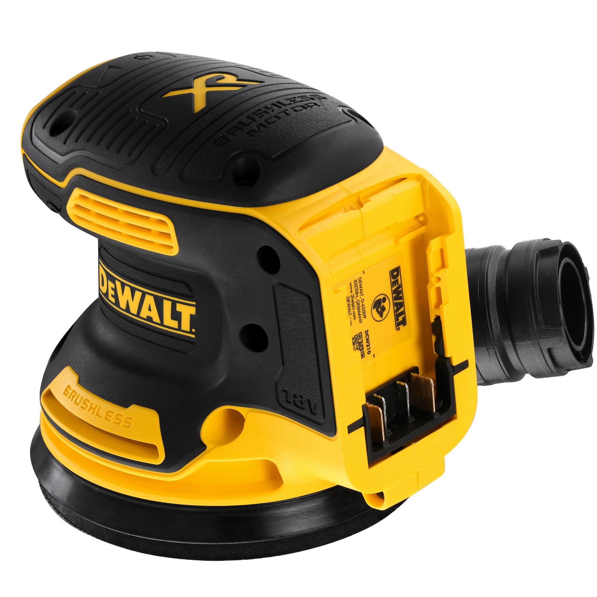 Brúska excentrická 18V 125mm bez AKU bezuhlíková DEWALT DCW210N