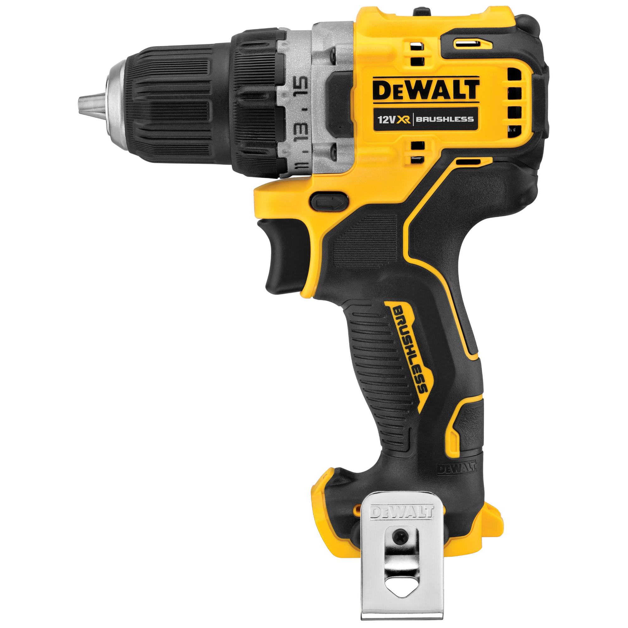 Vŕtačka/Skrutkovač 25,5/57,5Nm 12V XR bez AKU bezuhlíková DEWALT DCD701N