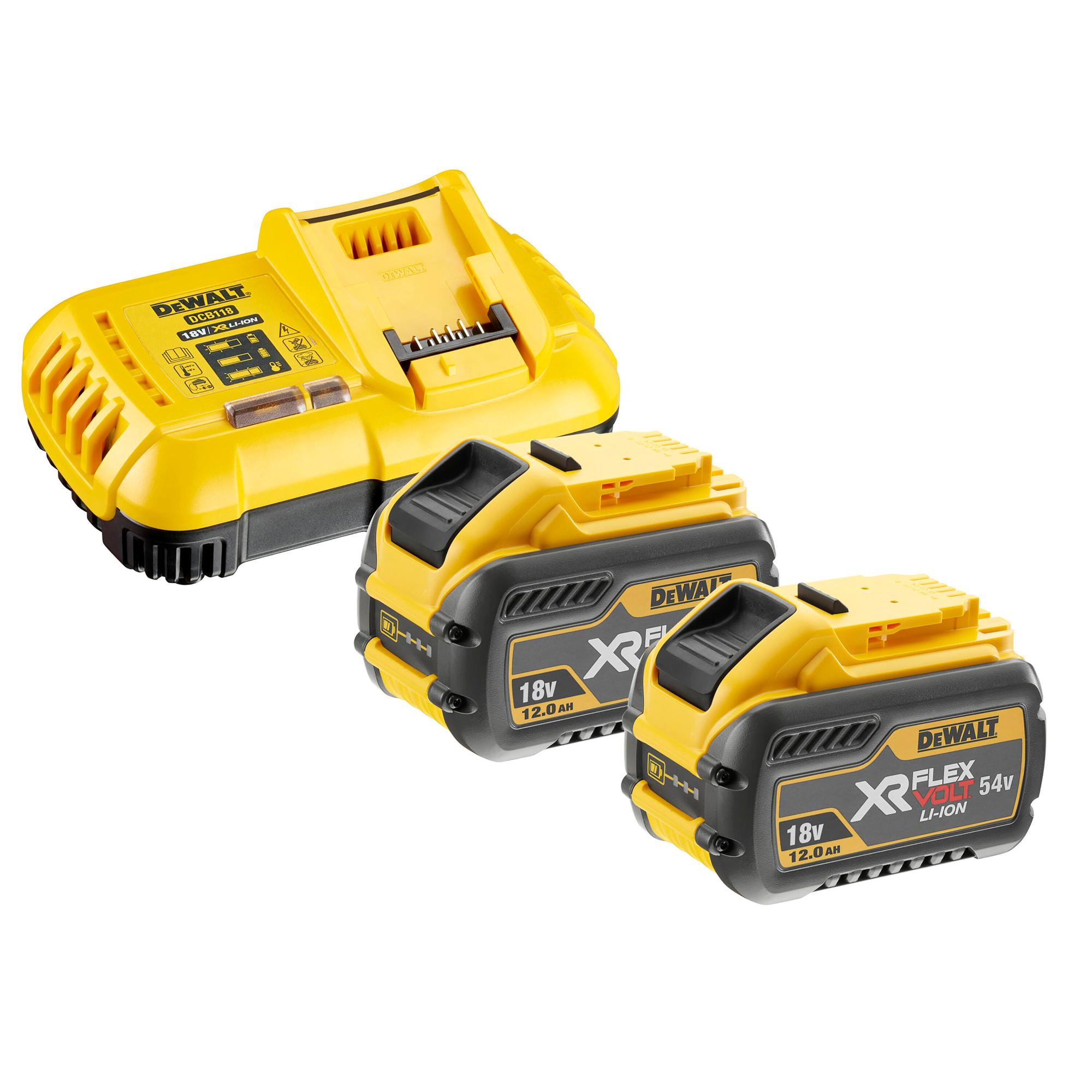 Nabíjačka XR FLEXVOLT 54V 2x12,0Ah DEWALT DCB118Y2
