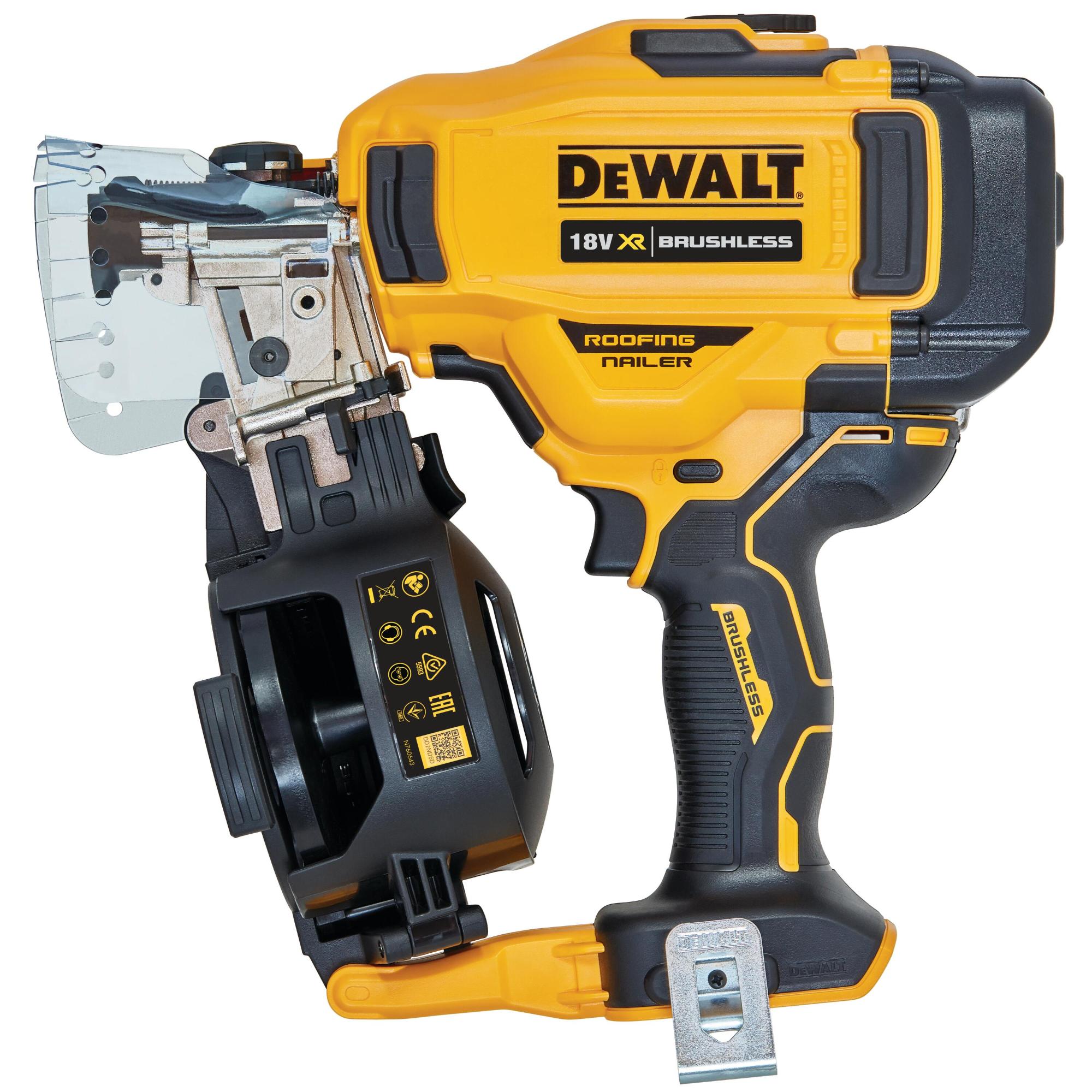 Klincovačka pokrývačská 18V na šindel bez AKU DEWALT DCN45RNN