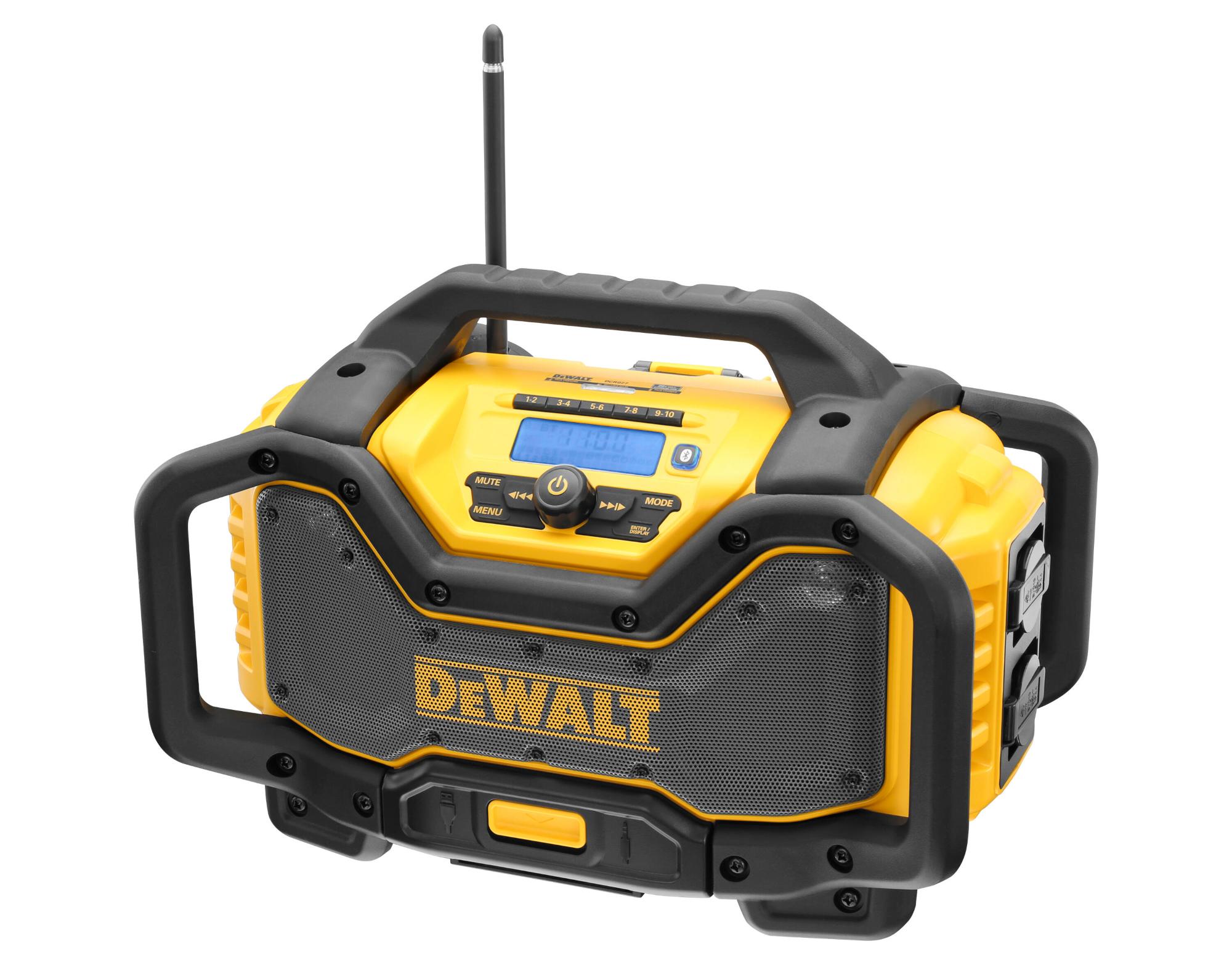 Rádio DAB+/FM XR 12V-18V/230V bluetooth XR nabíjanie DEWALT DCR027