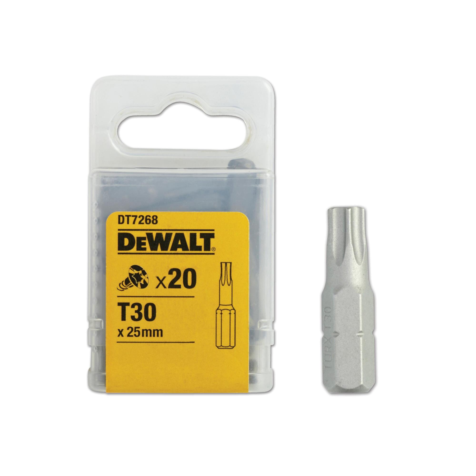 NÁSTAVEC TORX T30-20ks 25MM DEWALT DT7268
