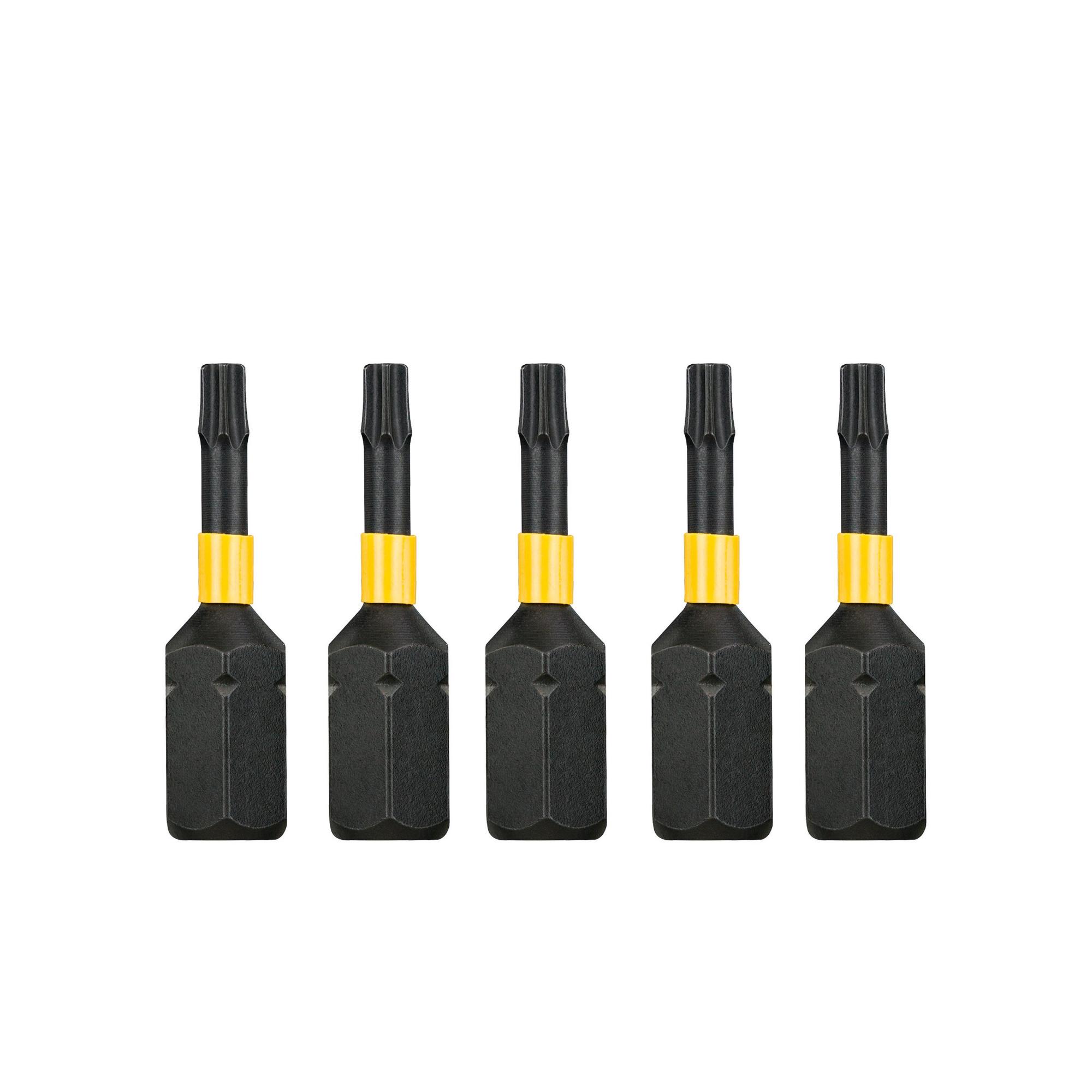 Nástavce pre rázové uťahovače 25mm T10 (5ks) DEWALT DT7379T