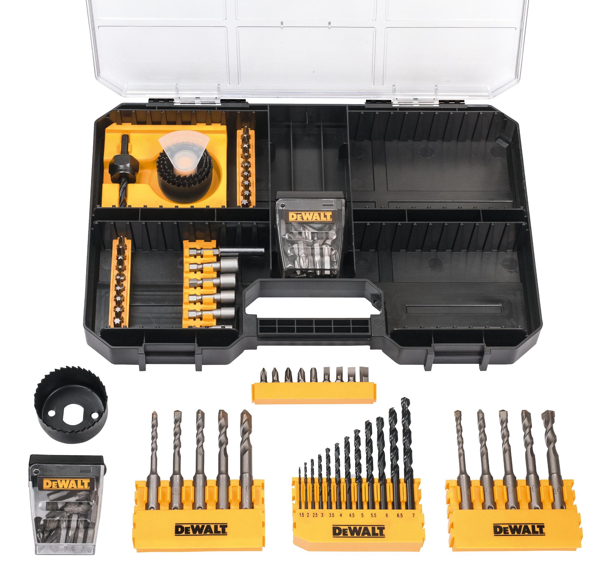 Sada 102 dielna kompatibilná so zásuvkami systému TStak IV DEWALT DT71583