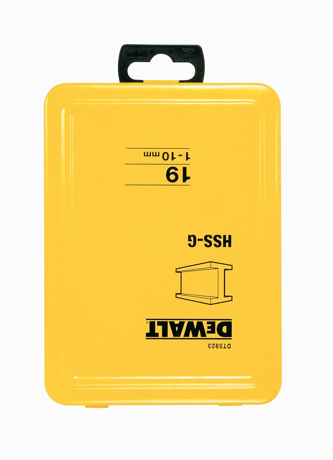 SADA VRTÁKOV HSS-G 19 dielna DEWALT DT5923