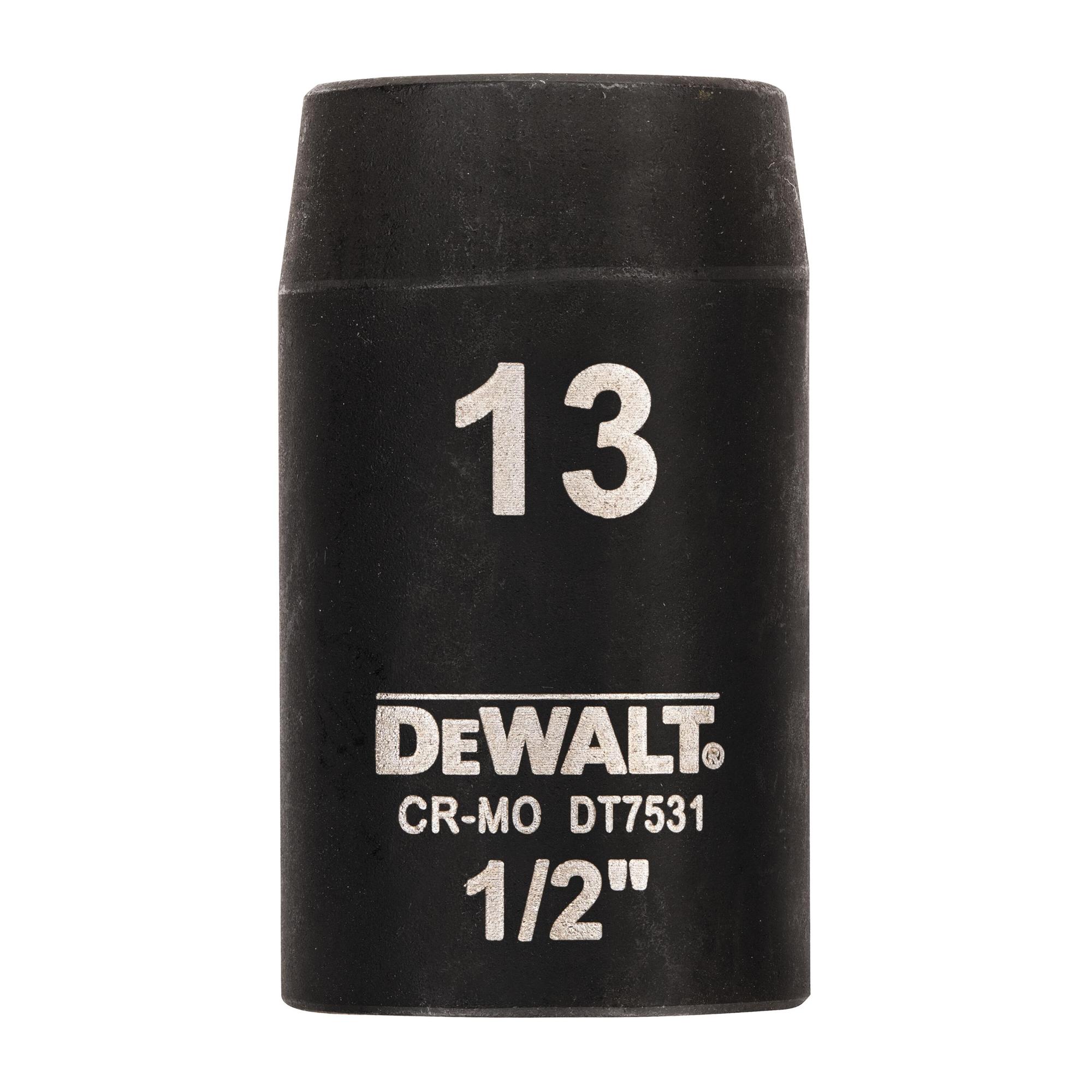 Hlavica nástrčková 13x38mm 1/2" krátka Extreme® (Orech) DEWALT DT7531
