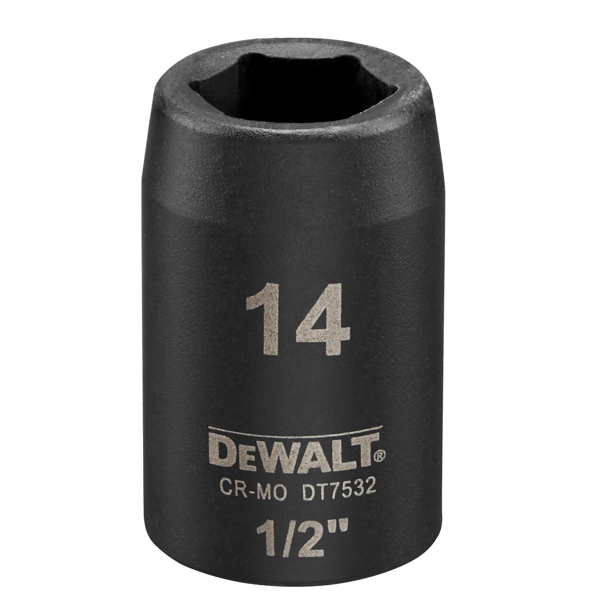 Hlavica nástrčková 14x38mm 1/2" krátka Extreme® (Orech) DEWALT DT7532