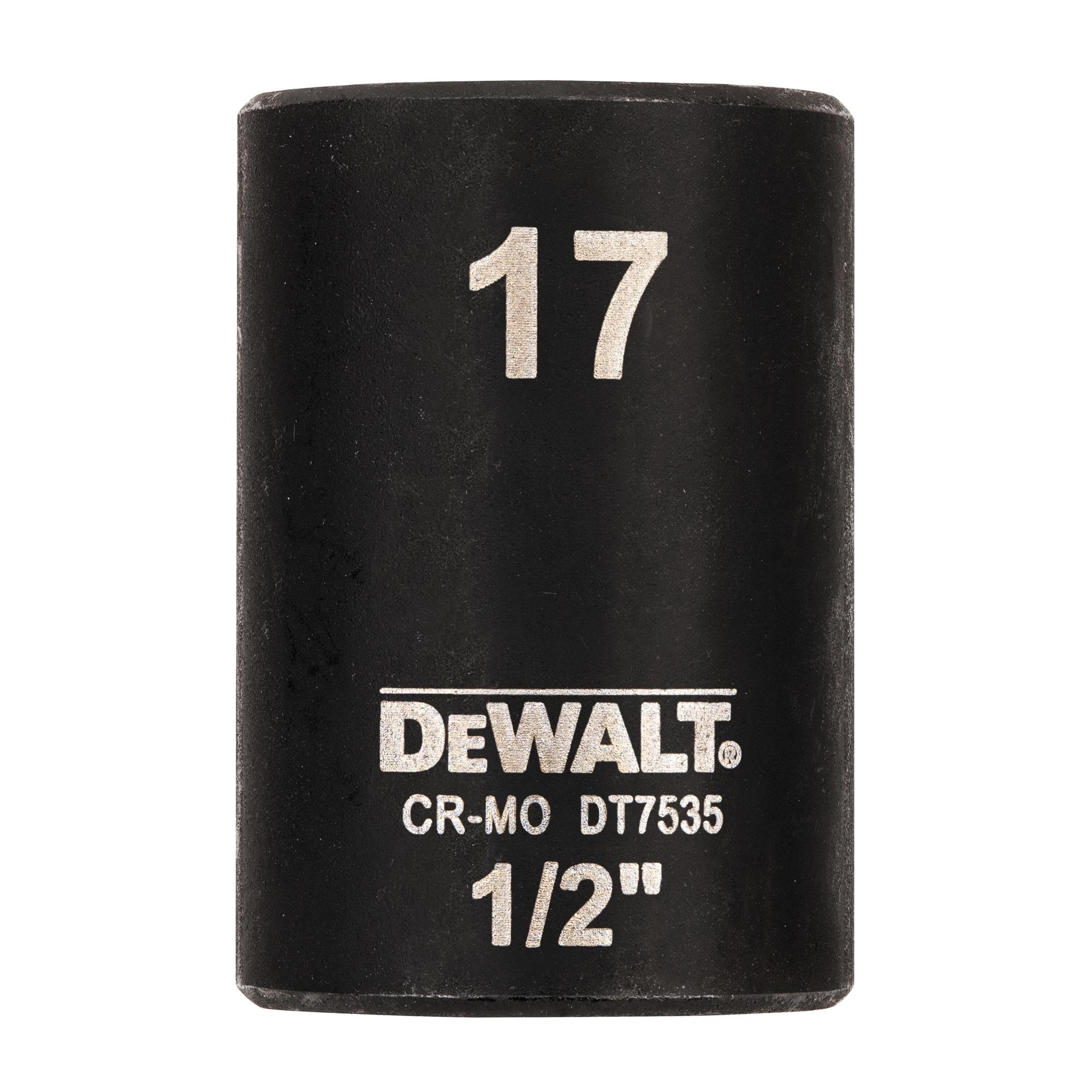Hlavica nástrčková 17x38mm 1/2" krátka Extreme® (Orech) DEWALT DT7535