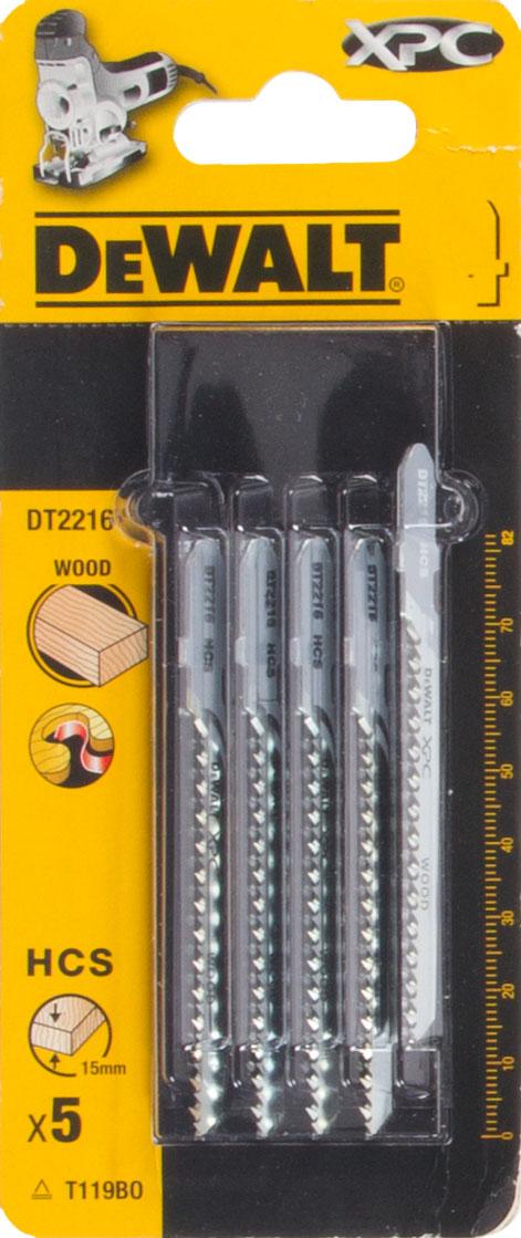 LIST PÍLOVÝ 82MM DREVO A PLAST DO 15MM 5ks DEWALT DT2216