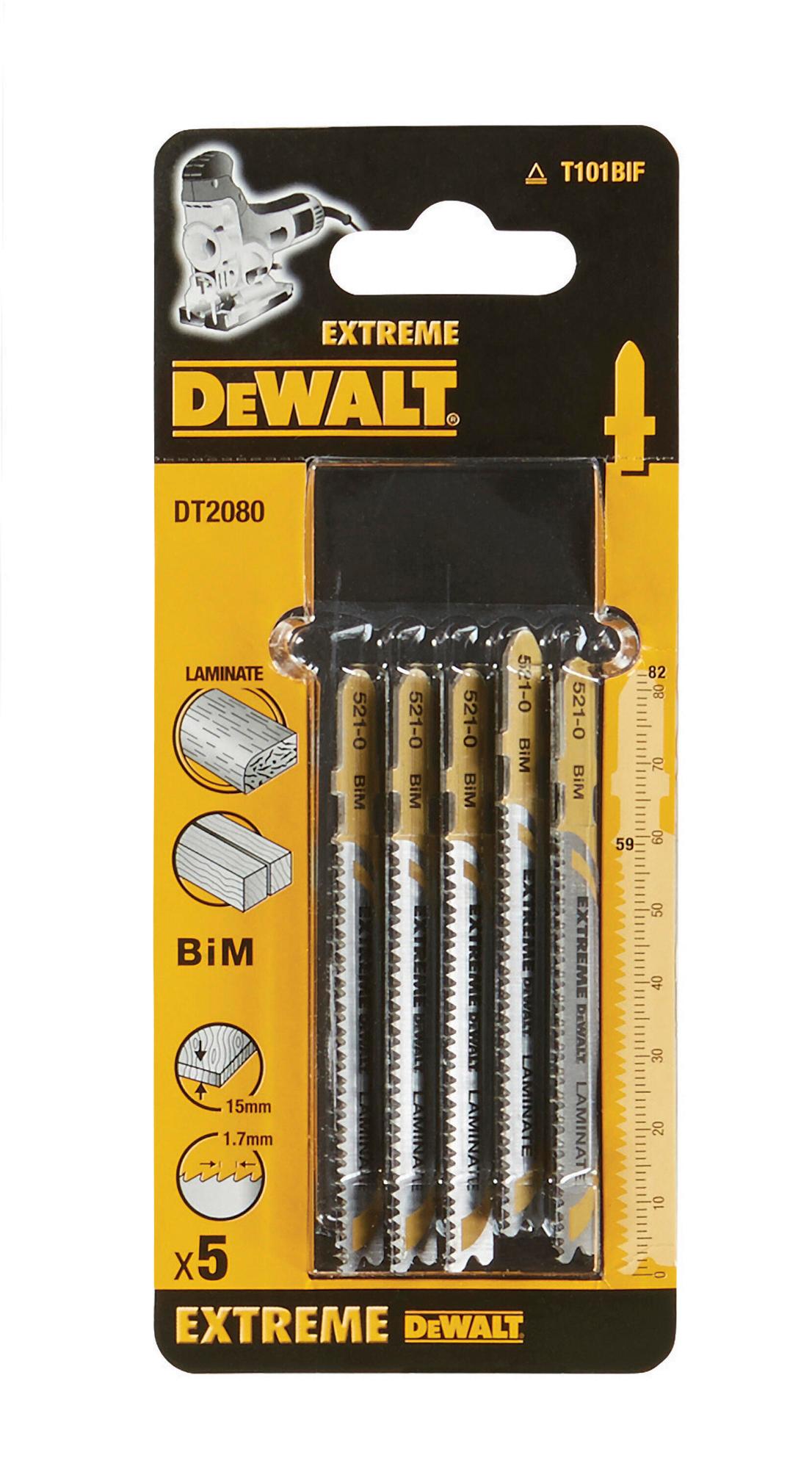 LIST PÍLOVÝ 82MM LAMINÁT 5ks DEWALT DT2080