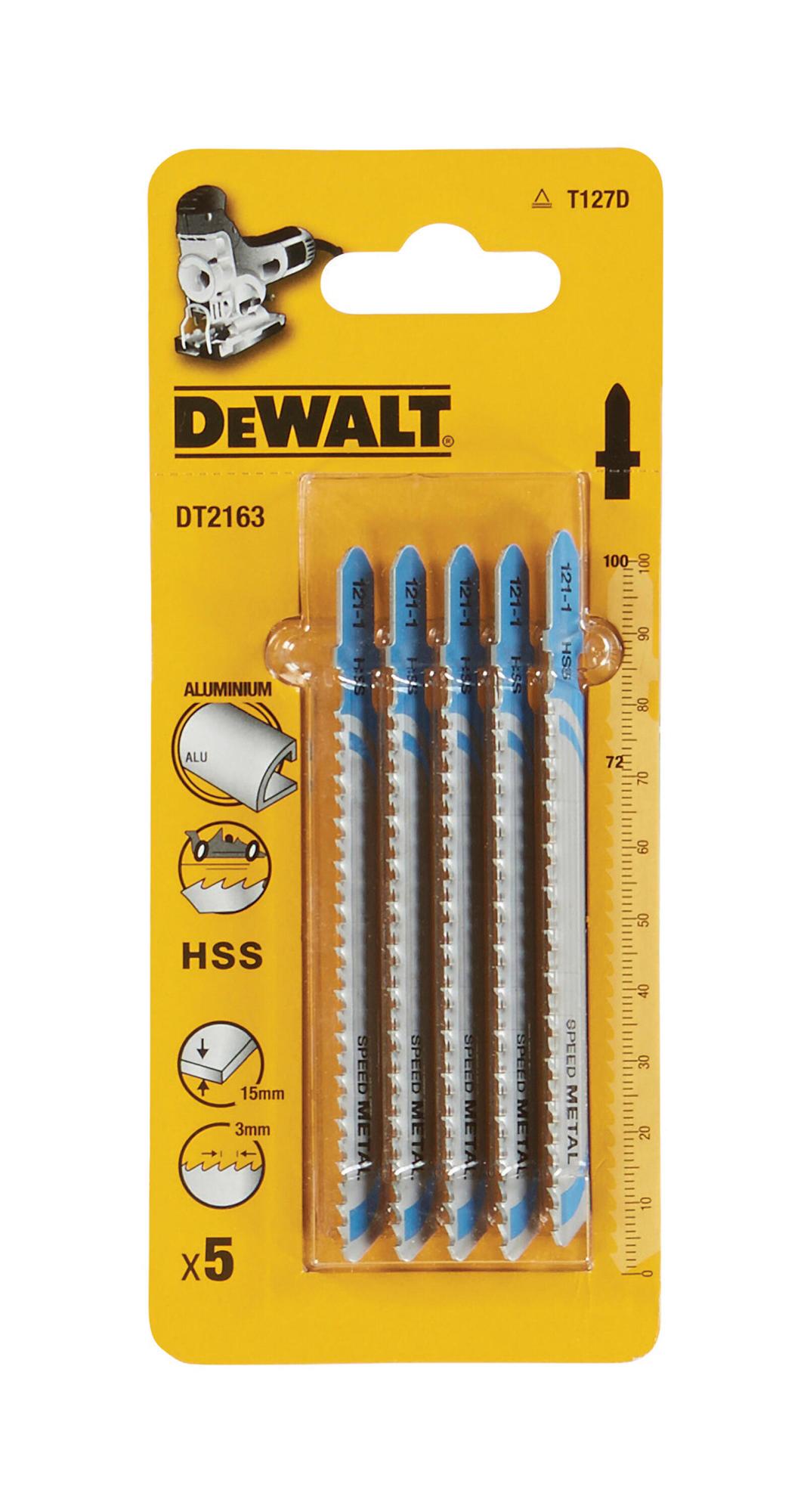 LIST PILOVY NA REZANIE HLINÍKA 5KS DEWALT DT2163