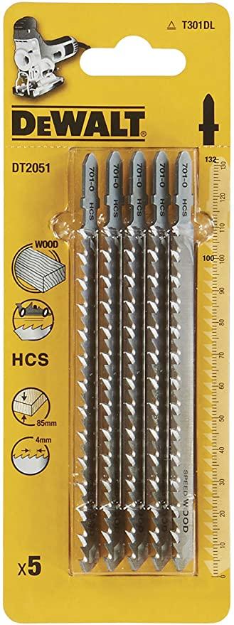 LIST PÍLOVÝ NA DREVO,DREVOTRIESKA 132MM 5 ks DEWALT DT2051