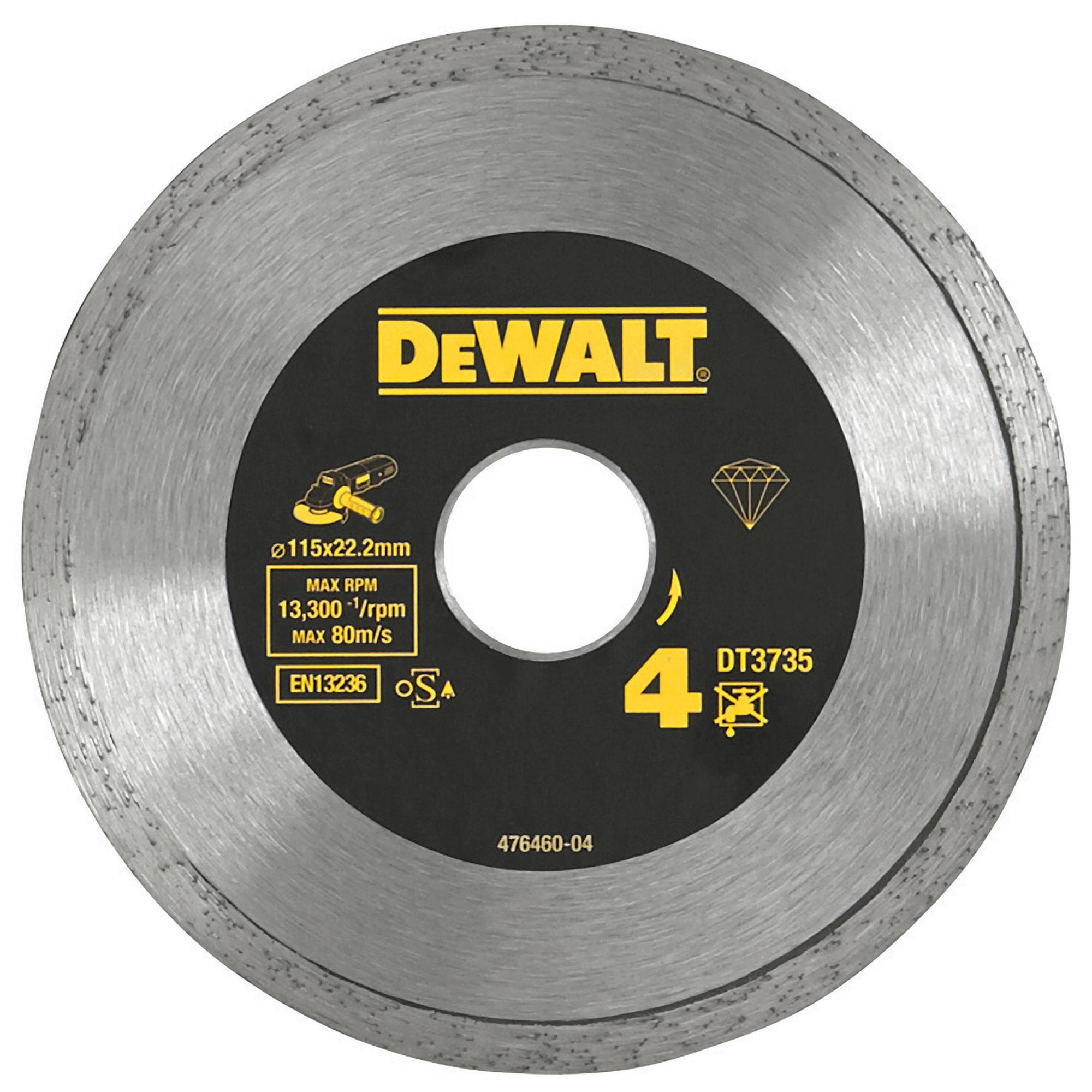 KOTÚČ DELIACI DIAM. 125x22,2mm NA OBKLADY DEWALT DT3736