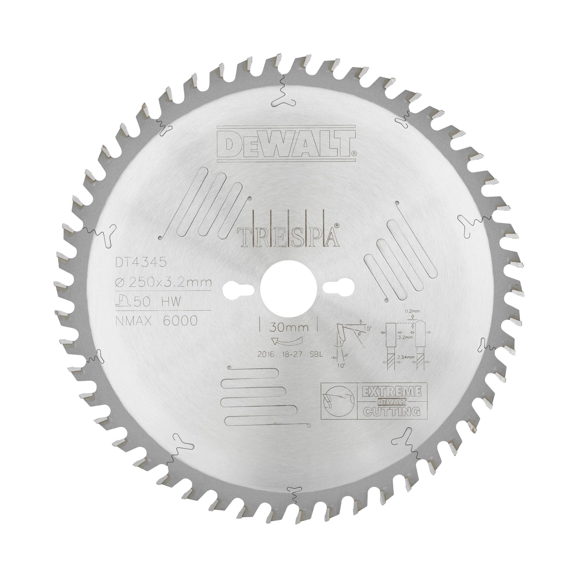 Pílový kotúč EXTREME 250/30 50z DEWALT DT4345