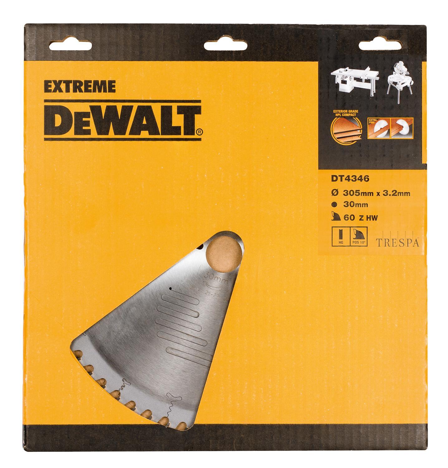 Pílový kotúč EXTREME 305/30 60z DEWALT DT4346
