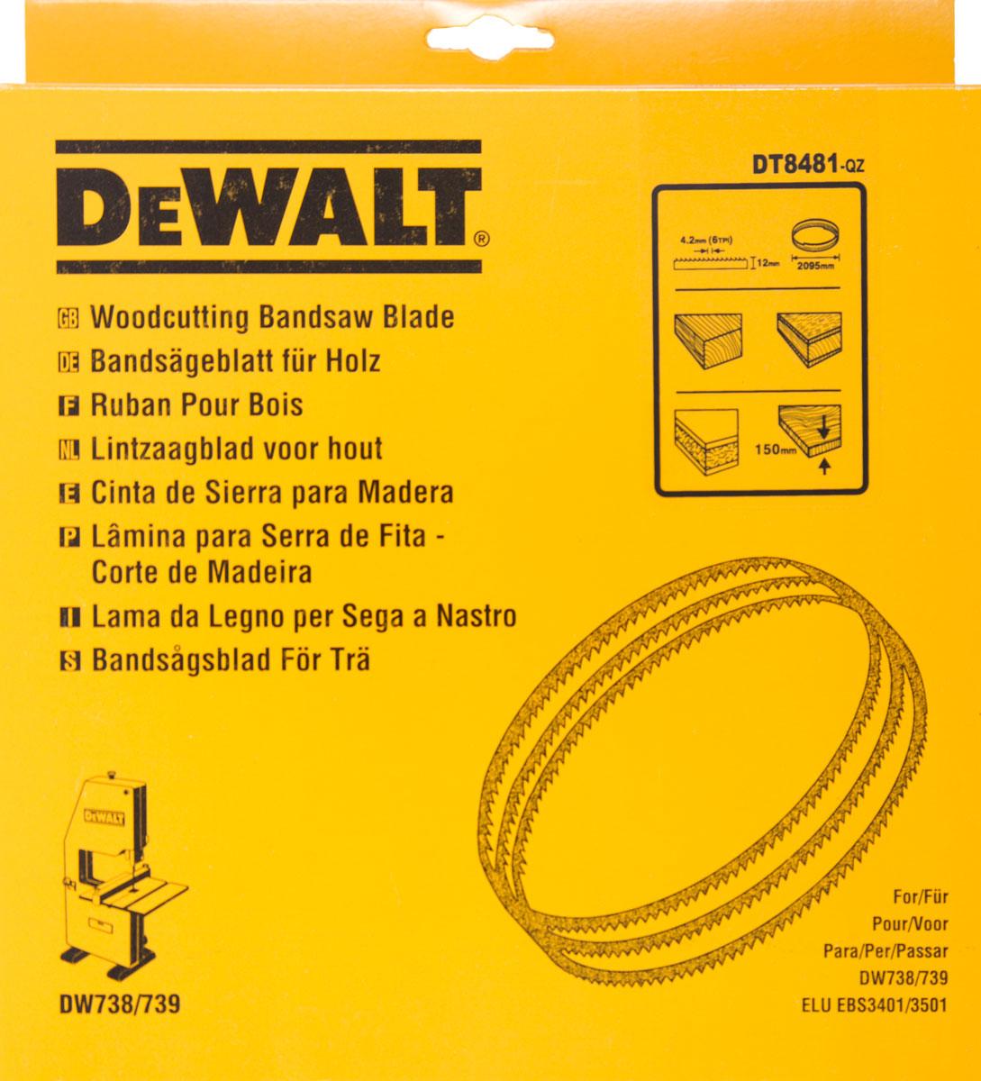 PÁS PÍLOVÝ -UNIVERZÁLNY 12mm DEWALT DT8481