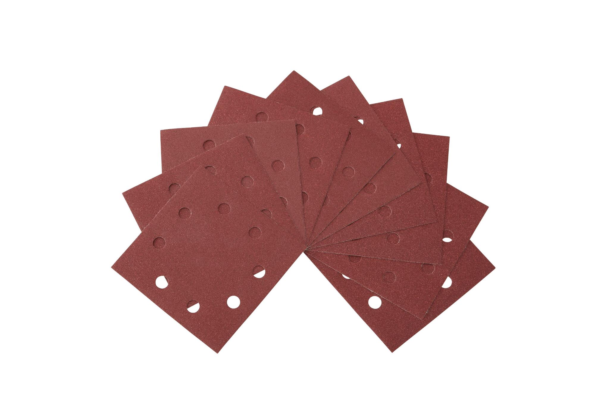 Papier brúsny 115x115mm P120 dierovaný suchý zips 10ks D26441/DWE6411 DEWALT DT3023