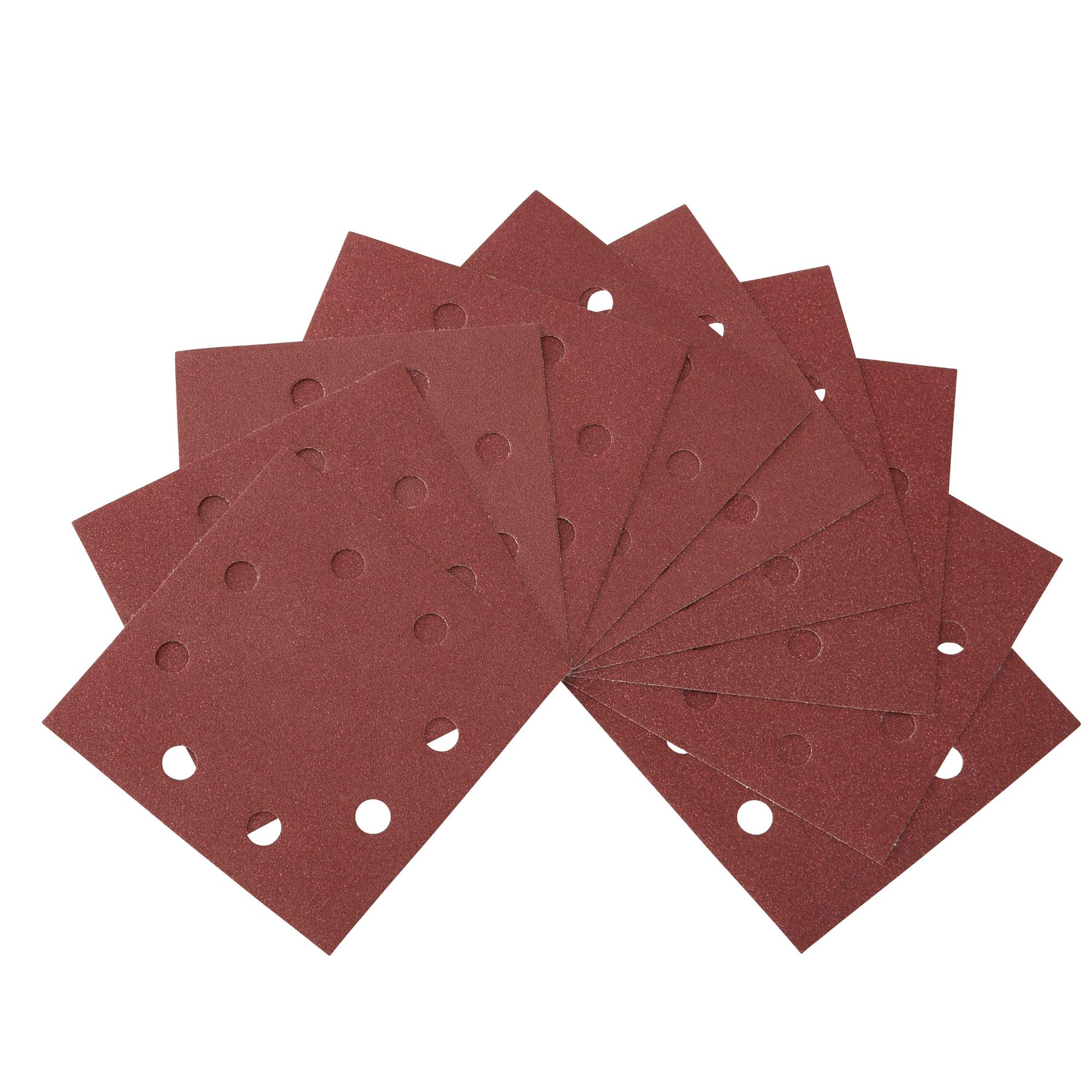 Papier brúsny 115x115mm P60 dierovaný suchý zips 10ks D26441/DWE6411 DEWALT DT3021