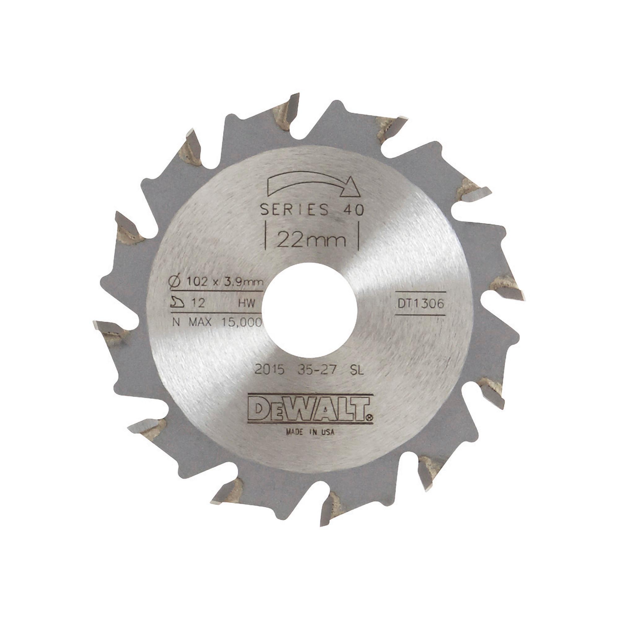 Kotúč drážkovací frézovací 102x3,9mm 12 zubov pre DW682K DEWALT DT1306