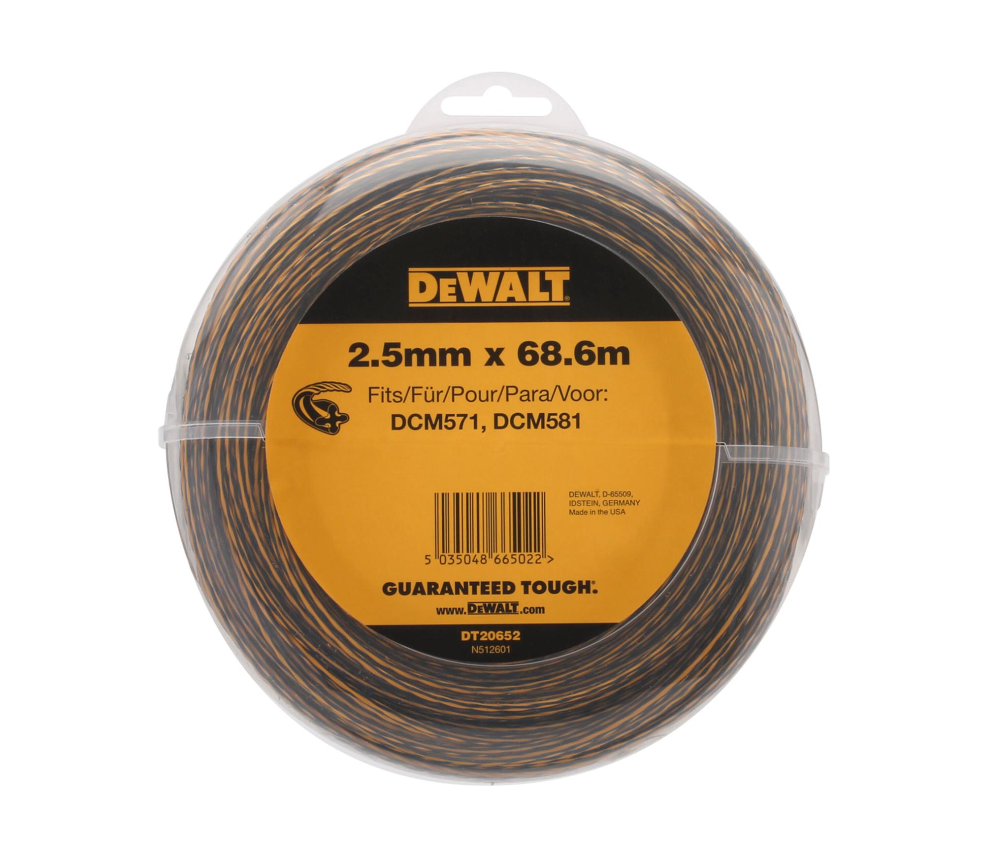 Lanko náhradné 2,5mm x 68,6m DEWALT DT20652