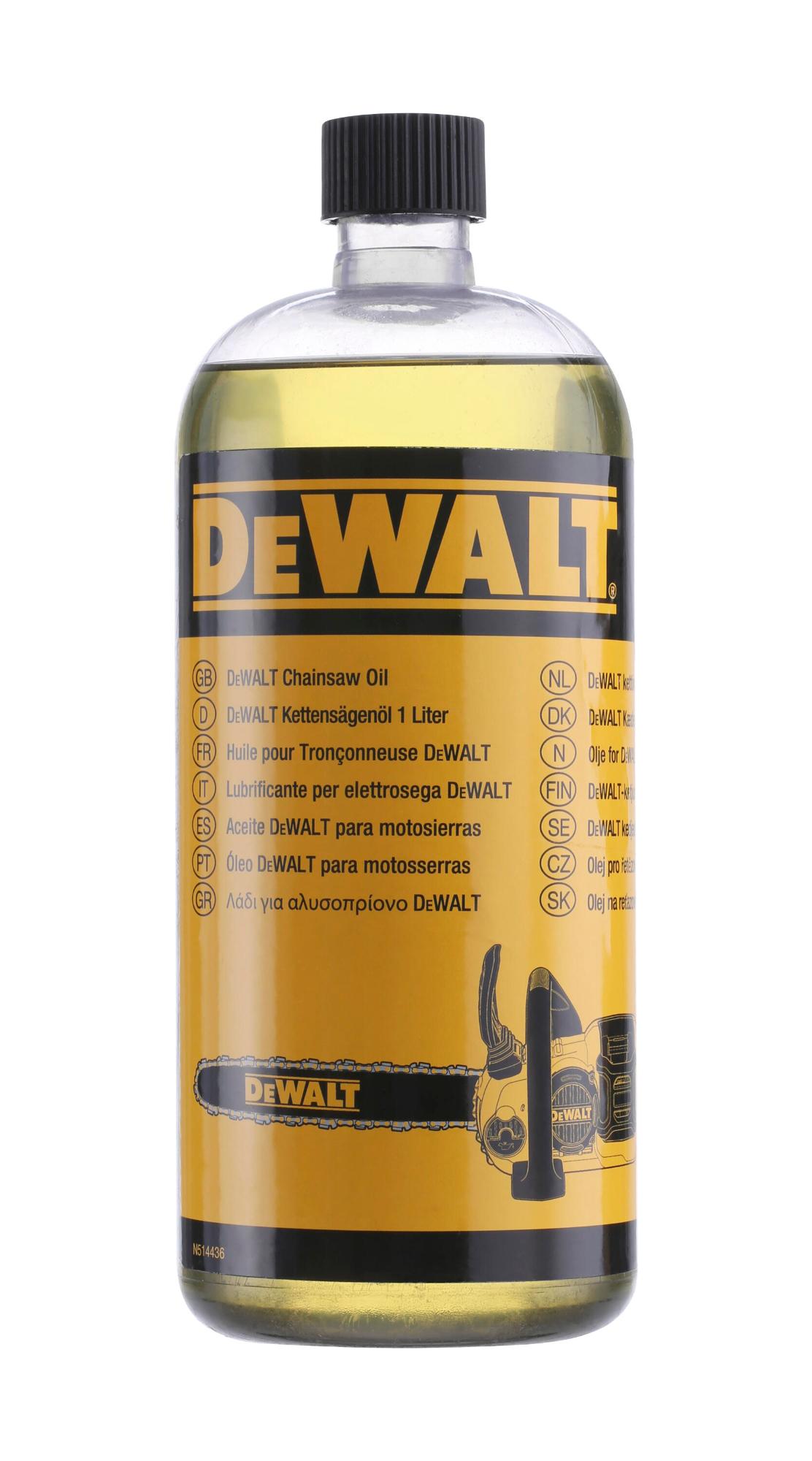 Olej na mazanie reťazí - 1l ekologický DEWALT DT20662
