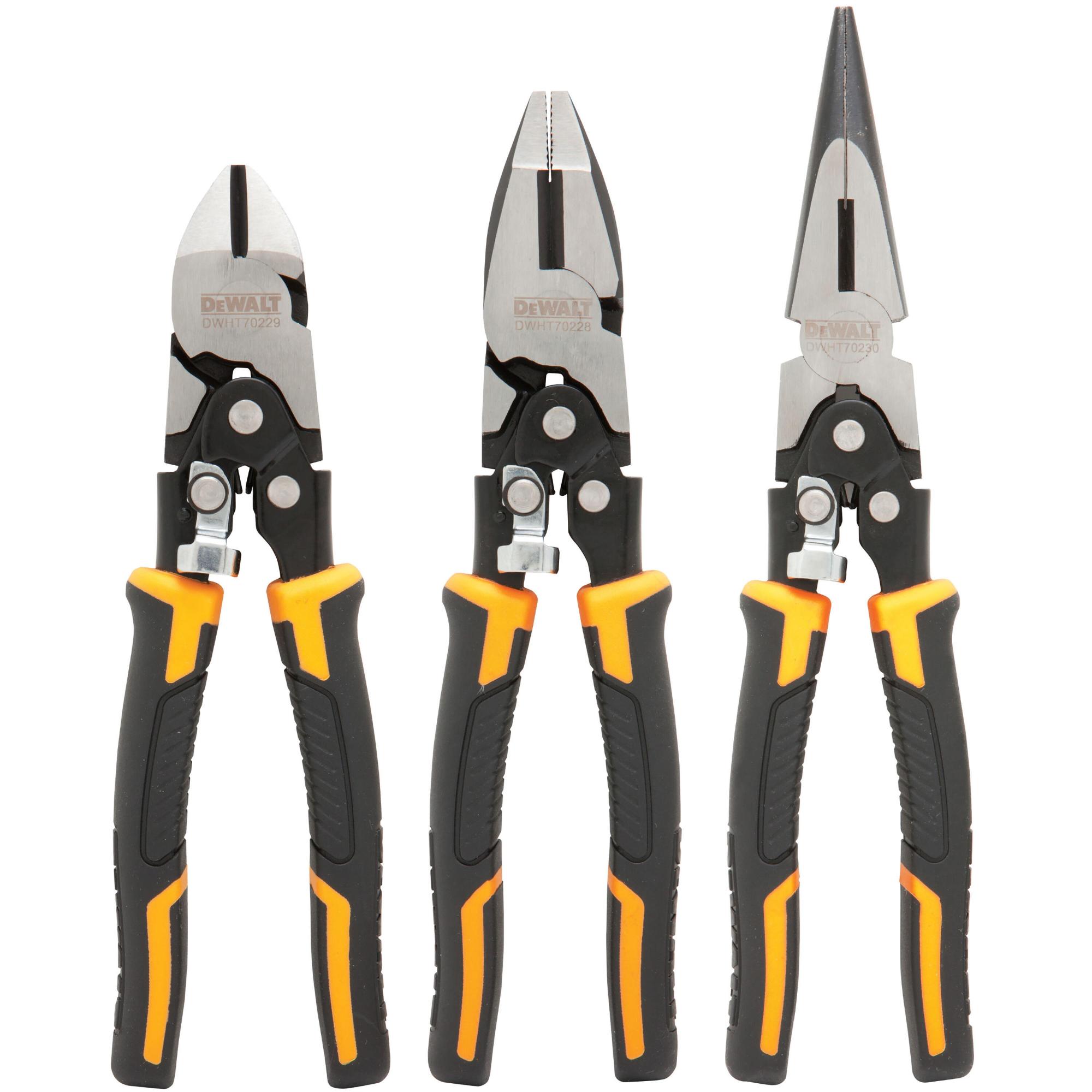 Sada kombinovaných klieští 3ks DEWALT DWHT0-70485