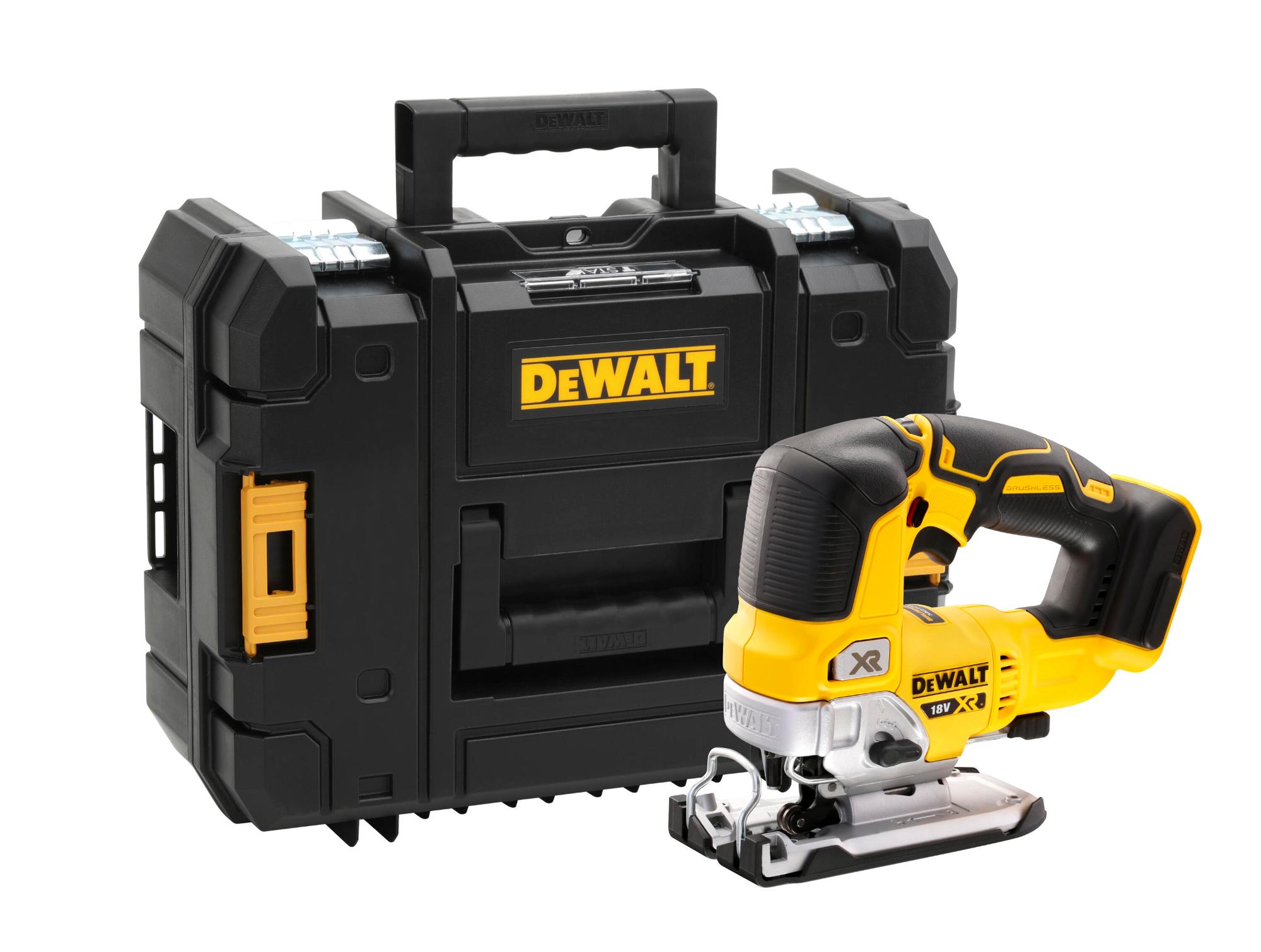 Píla priamočiara 18V XR horná rukoväť bez AKU Tstak bezuhlíková DEWALT DCS334NT