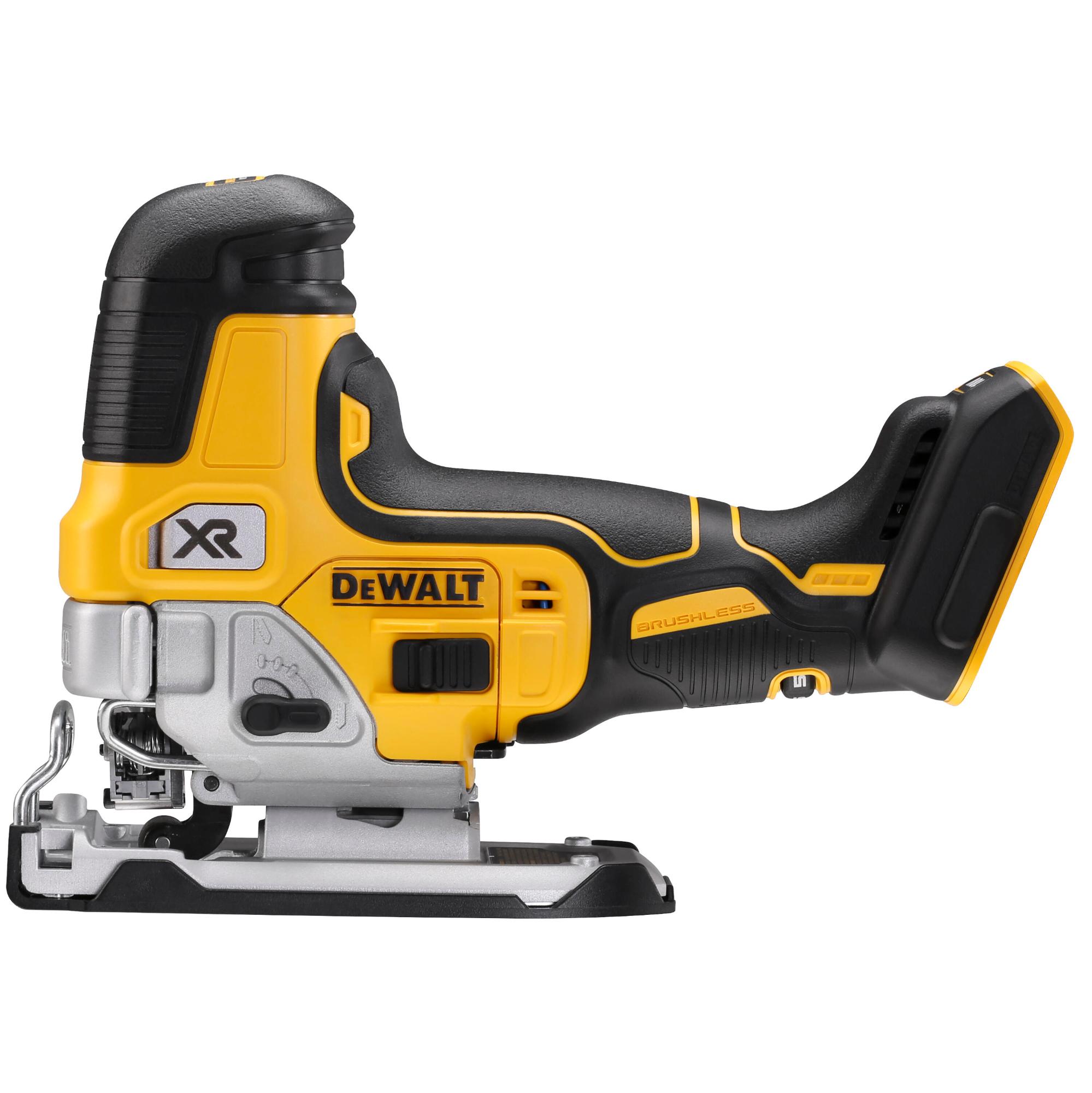 Píla priamočiara 18V hríbik bez AKU bezuhlíková DEWALT DCS335N