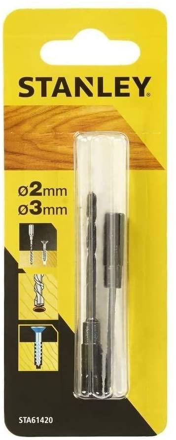 Vrták predvrtavací, pr.2 - 3mm, 6-hr. stopka, 2ks FATMAX STA61420