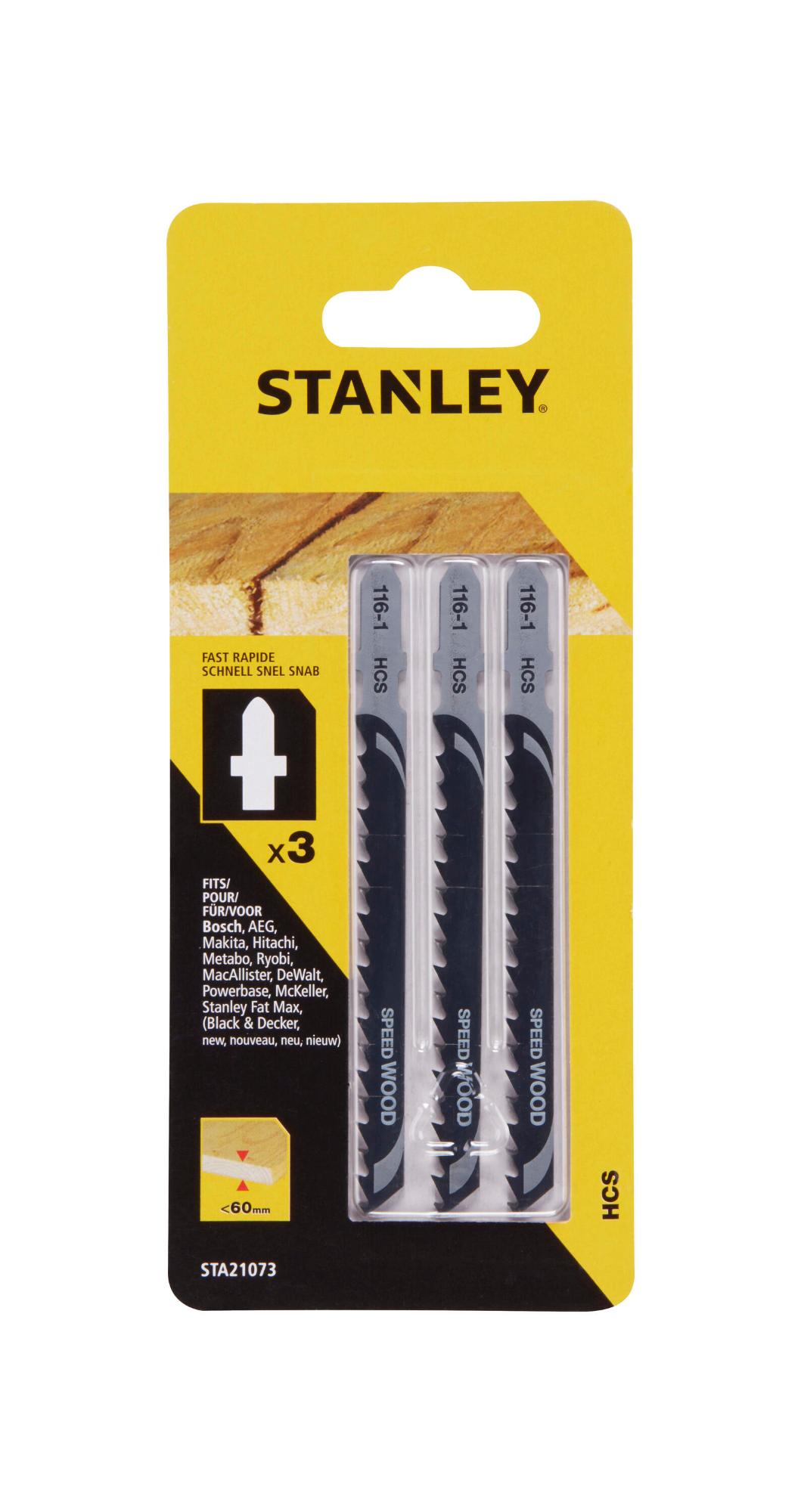List pílovy HCS do dreva a plastov, uchyt. T, hr.<60mm, rozstup 4mm, dl.100-68mm, 3ks FATMAX STA21073