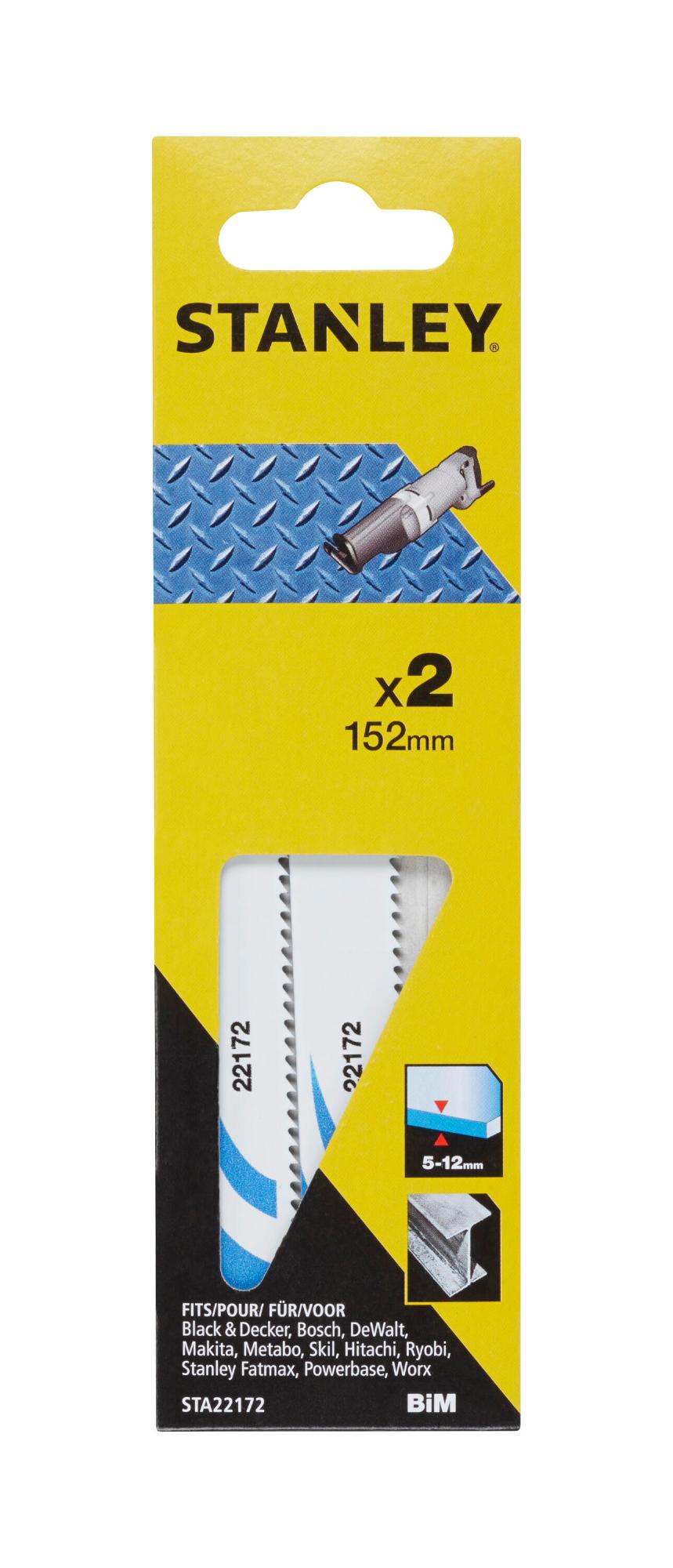List pílový, bimetal na kov na mečovú pílu, dl.152mm, rozstup 2,5mm FATMAX STA22172
