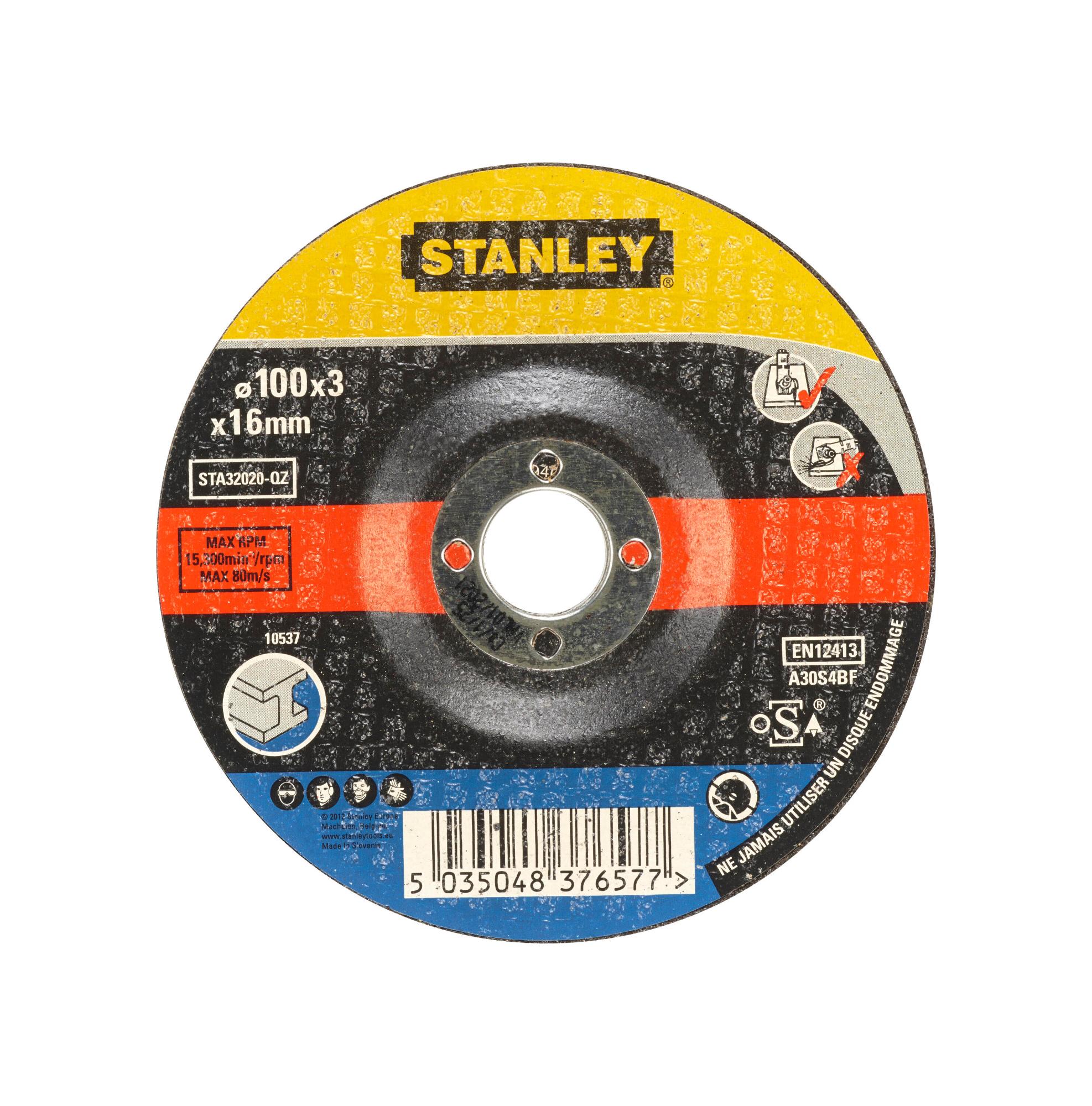 Kotúč rezný na kov 100x16x3,2mm vypuklý 1ks FATMAX STA32020