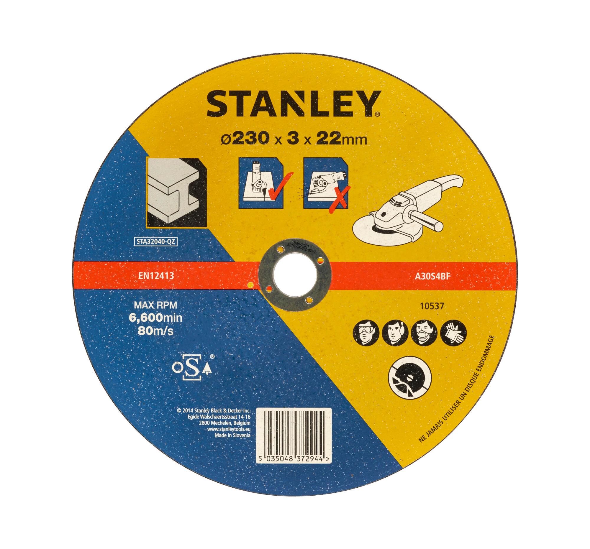 Kotúč rezný na kov 230x22x3,2mm 1ks FATMAX STA32040