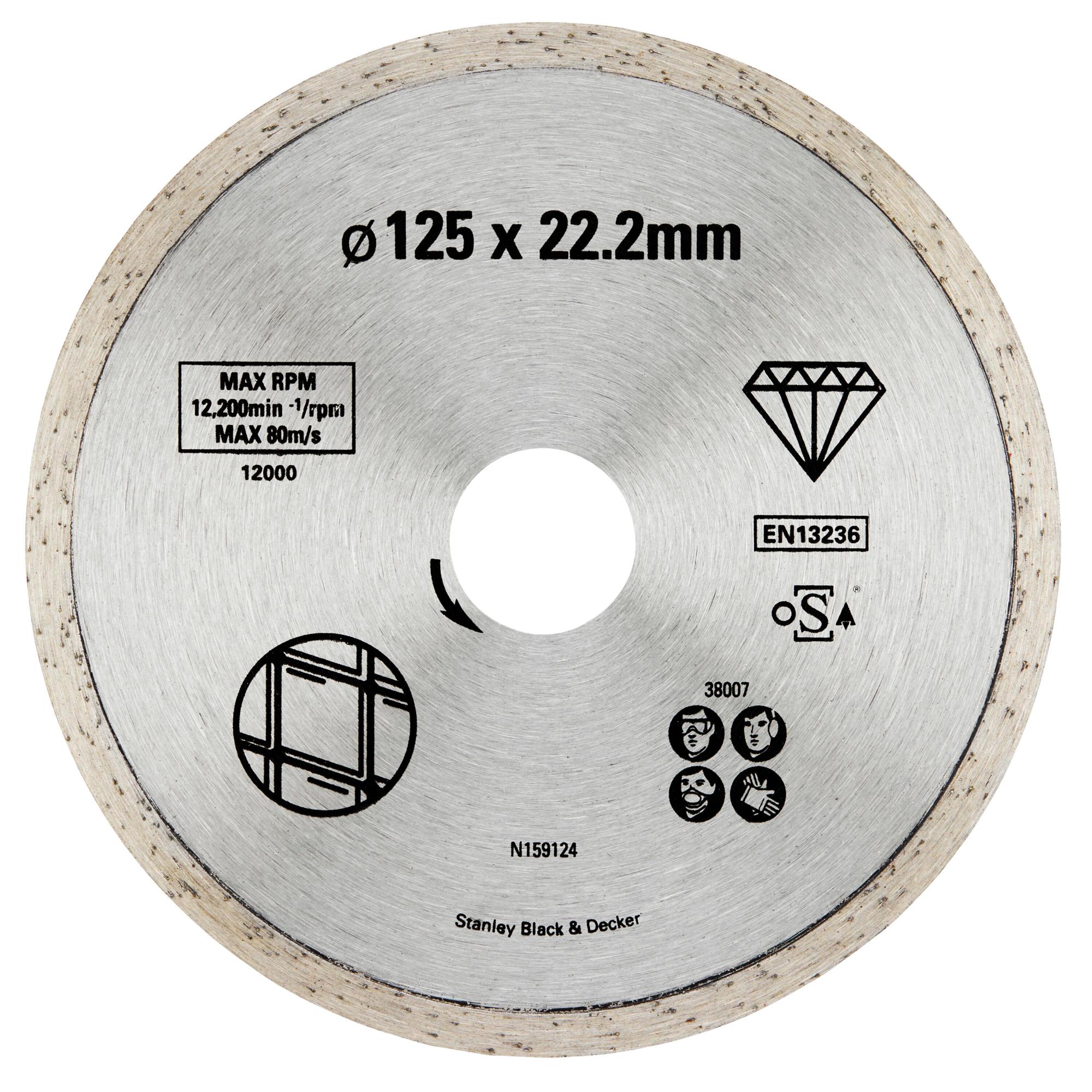 Kotúč diamant. segmentový na kameň/tehly pr. 125x22,2mm FATMAX STA38137