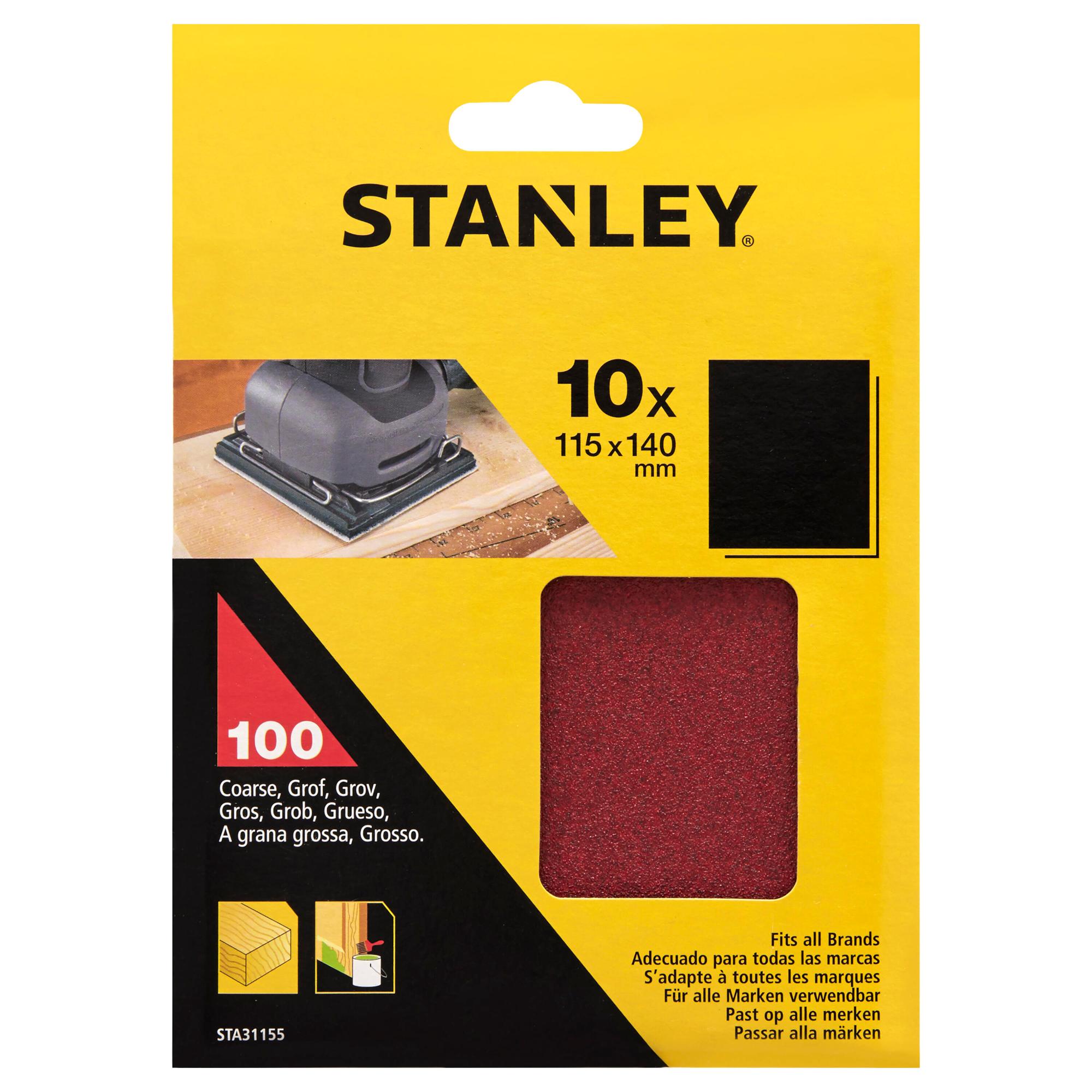 Papier brúsny nedierovaný 115x140mm P100, 10ks FATMAX STA31155