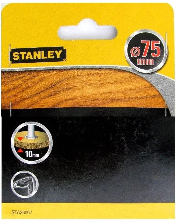 Kefa do vŕtačky okružná mosadzná vlnitá, stopka pr.6mm, pr75mm x 10mm FATMAX STA36007