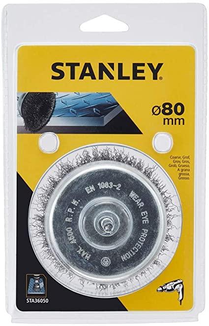 Kefa do vŕtačky, oceľová vlnitá hrnčeková, stopka pr.8mm, hrubý, pr.85mm FATMAX STA36050