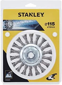 Kefa na uhl. brúsky, oceľová vrkočová misková, pr.115mm M14 FATMAX STA36070
