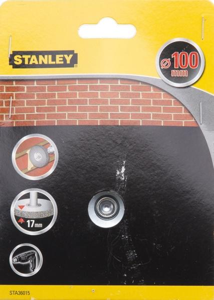 Kefa do vŕtačky okružná oceľová vlnitá pr.100mm x 17mm, stopka pr.6mm FATMAX STA36015