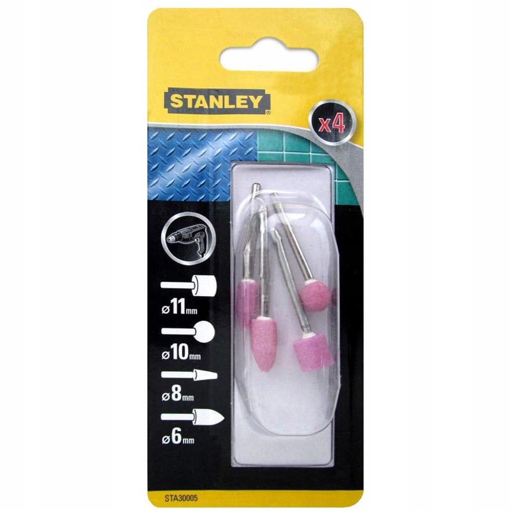 Teliesko brúsne do vŕtačky (valcové 11mm, guľov. 10mm, kónické 8mm, oválne 6mm, stopka 3mm) FATMAX STA30005