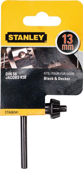 Kľučka na vŕtačkové zubové skl. pr.13mm, DIN S8, JACOBS K30 FATMAX STA66341