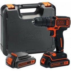 VRTACKA 18V 1,5Ah 2x AKU +KUFRÍK Black and Decker BDCDC18KB
