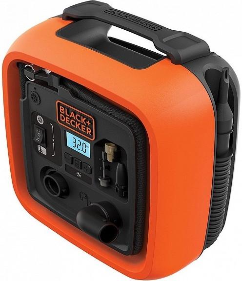 Kompresor 12V 11bar/160PSI 2 prevádzkové režimi Black and Decker ASI400