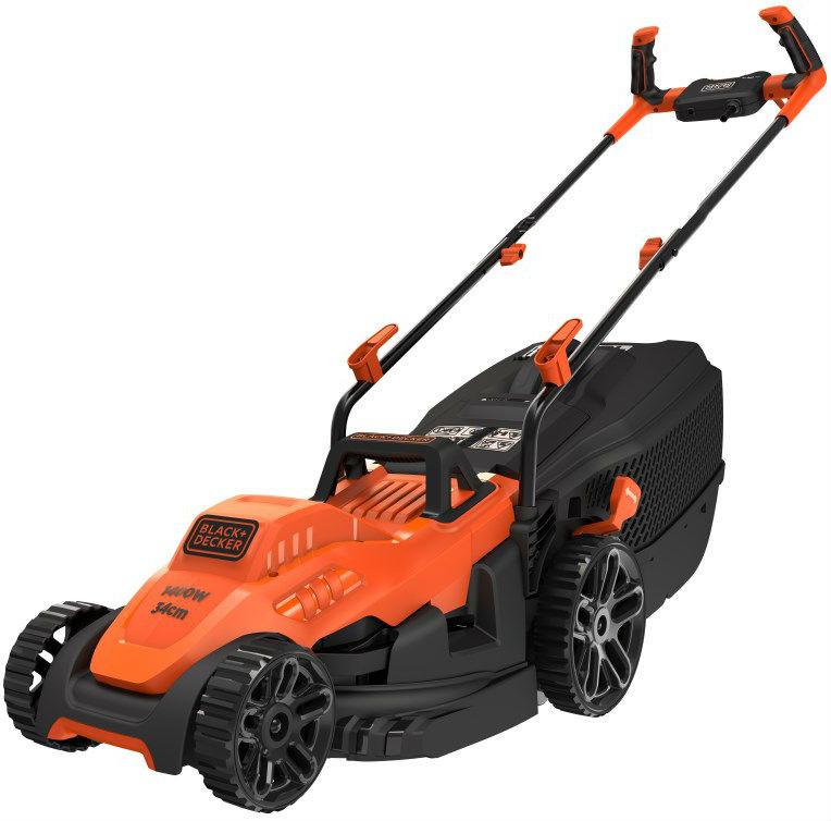 KOSACKA 1400W, ZABER 34cm, KOŠ 40 L Black and Decker BEMW461BH