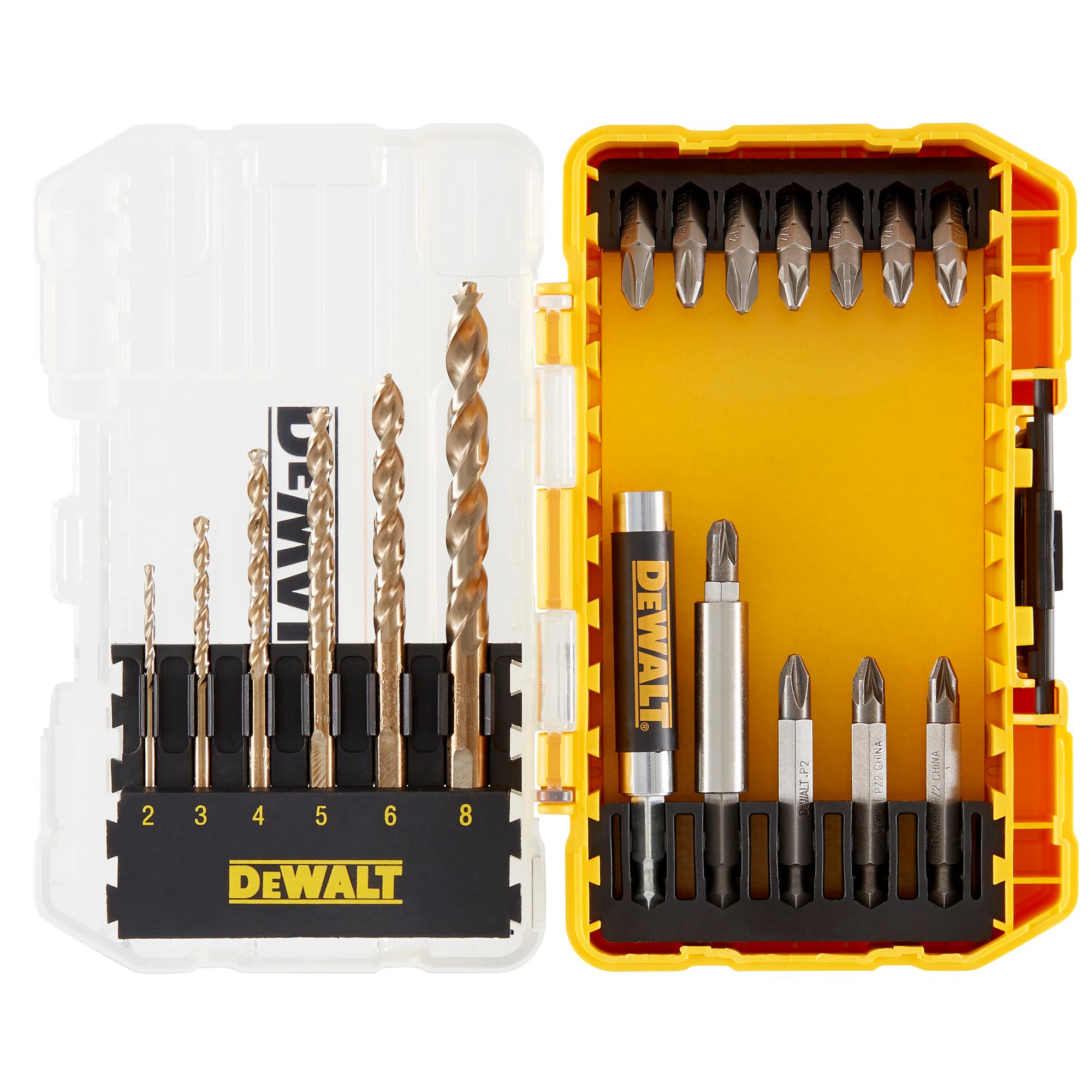 Sada bitov a vrtákov do kovu 19 dielna EXTREME 2 DEWALT DT70711