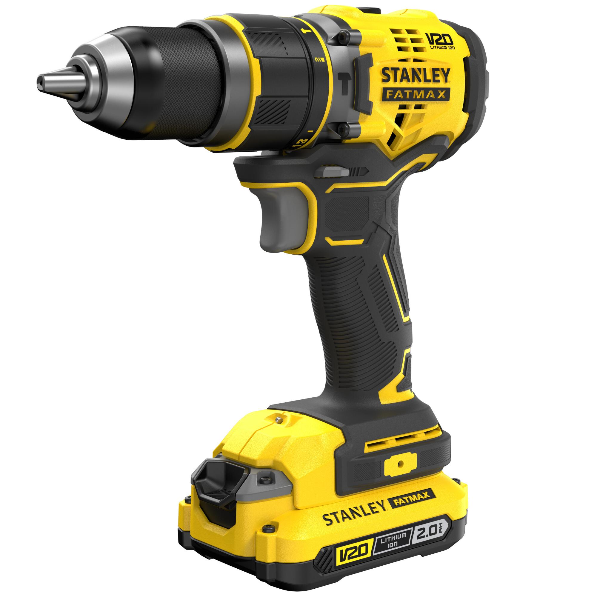 SKRUTKOVAČ AKU S PRÍKLEPOM 20V, 2x2,0AH + NABÍJAČKA FATMAX SFMCD721D2K