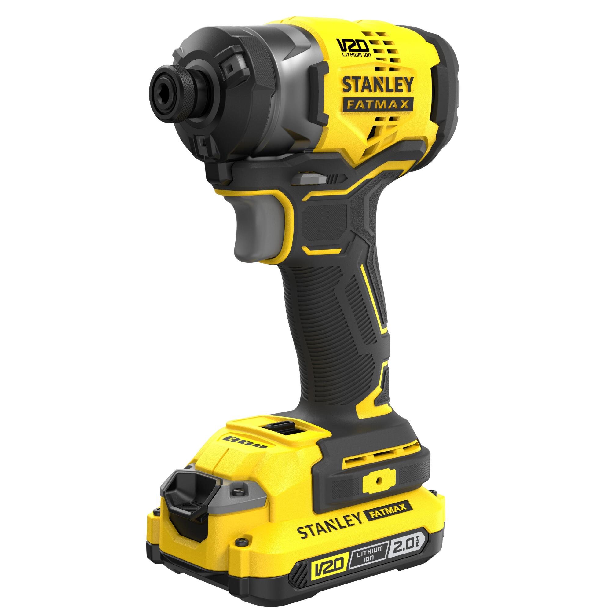 UŤAHOVAČ RÁZOVÝ 20V 1/4´´ 2x2,0Ah 3 RÝCHLOSTNÝ FATMAX SFMCF820D2K