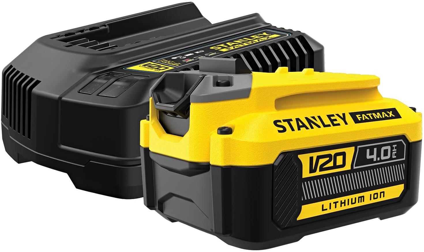 Sada akumulátor V20 18V FatMax® 1x2,0Ah s nabíjačkou FATMAX SFMCB121D1