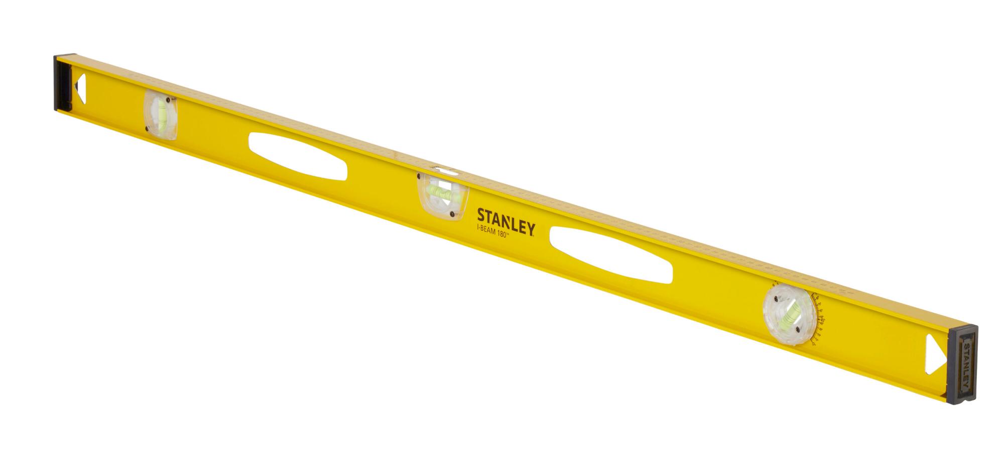 Vodováha profilová I-Beam 180° Pro (3 libely) 120cm STANLEY 1-42-923