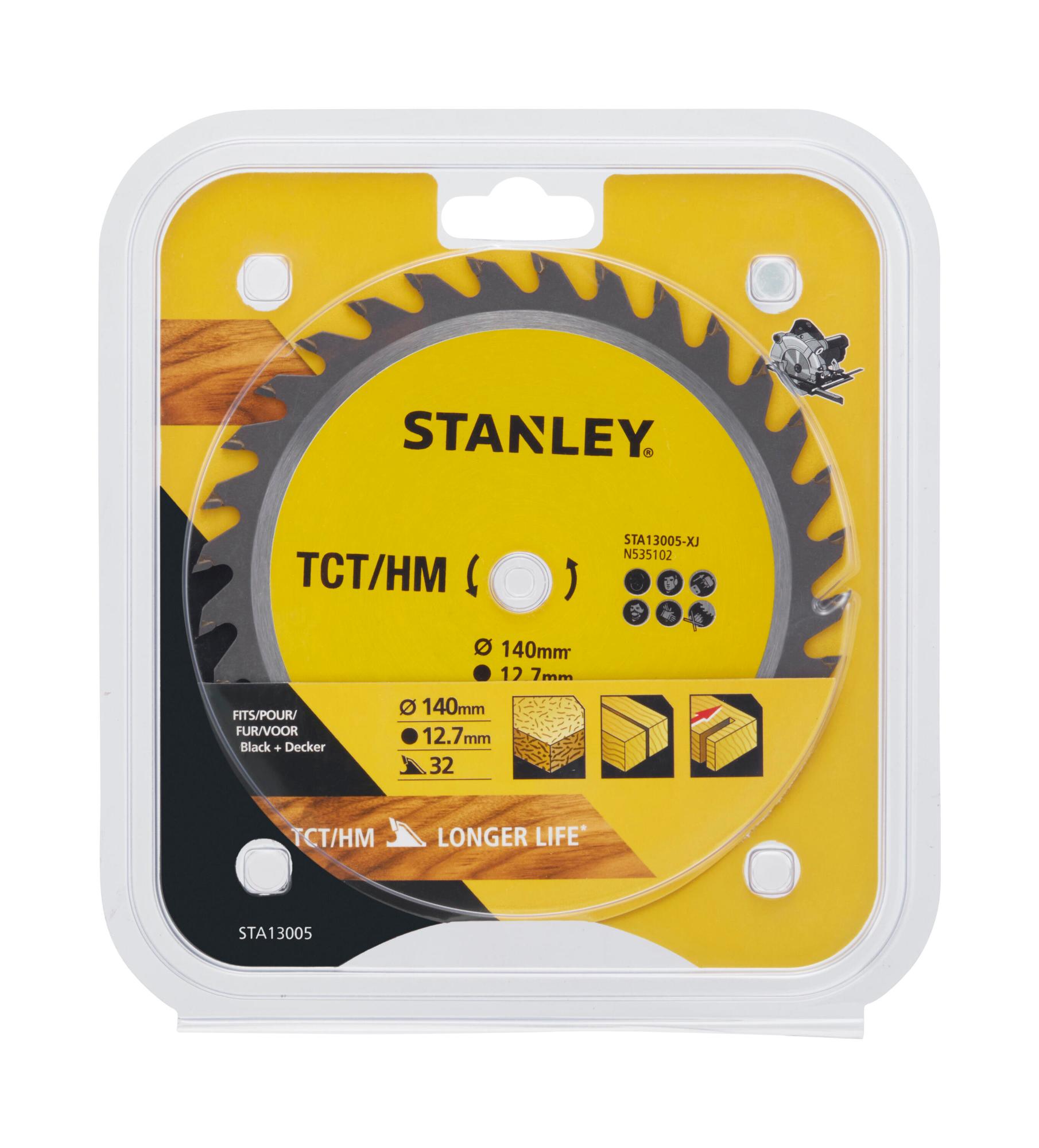 Kotúč pílový, priečne rezanie, TCT/HM, pr.140x12,7mm, 32 zubov FATMAX STA13005